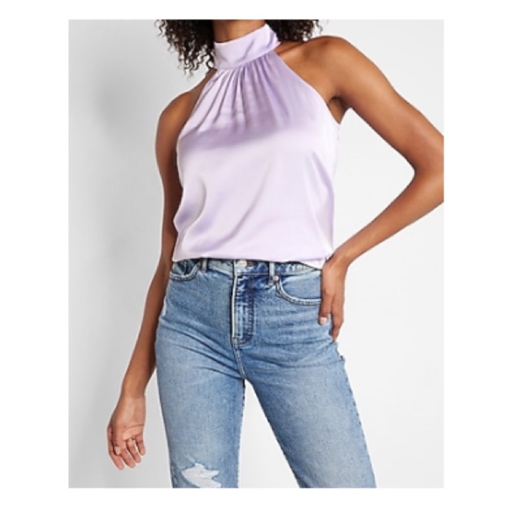 NEW Express High Neck Top - Picture 1 of 4